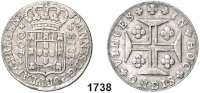 AUSLÄNDISCHE MÜNZEN,Portugal Johann als Prinzregent 1799 - 1816 400 Reis 1815.  Kahnt 9.  KM 331.