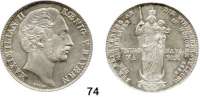 Deutsche Münzen und Medaillen,Bayern Maximilian II. 1848 - 1864 Doppelgulden 1855.  Mariensäule.  Kahnt 118.  AKS 168.  Jg.  84.  Thun 97.   Dav. 604.