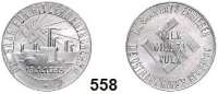 M E D A I L L E N,Drittes Reich Aluminiummedaille 1935 (unsigniert). DIE SAAR FÜR HITLERDEUTSCHLAND 13.1.1935. VOLK WILL ZU VOLK. DIE SAAR HAT´S ERWIESEN - DIE OSTMARK WIRD´S BEWEISEN. 23 mm. 1,1 g.