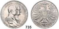 R E I C H S M Ü N Z E N,Sachsen - Weimar - Eisenach Wilhelm Ernst 1901 - 1918 3 Mark 1915. Jaeger 163. Jahrhundertfeier.