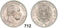 R E I C H S M Ü N Z E N,Preussen, Königreich Wilhelm I. 1861 - 1888 2 Mark 1876 B. Jaeger 96.