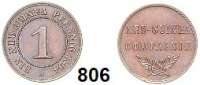 Besetzte Gebiete  -  Kolonien  -  Danzig,Deutsch - Neuguinea  1 Pfennig 1894 A.  Jaeger 701.