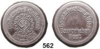 M E D A I L L E N,Drittes Reich Braune Plastikmarke o.J. Deutsche Arbeitsfront Gauwaltung Koblenz-Trier. Gausachwaltung Trier - Bauvorhaben West. 31 mm.