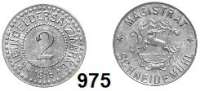 Notmünzen; Marken und Zeichen,0 Schneidemühl (Posen) Magistrat. 2 Pfennig 1916. Menzel 22769.1. Funck 480.1.